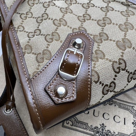 Borsa Hacker Project media Neo Classic 681695 Marrone