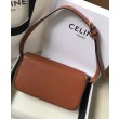 Imitazioni borse griffate a spalla Celine Triomphe 194143 Caffè