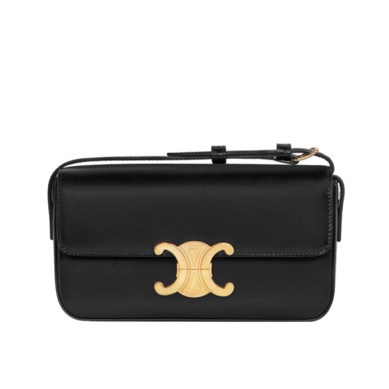 Borse Replica a spalla Celine Triomphe 194143 Nera
