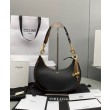 Borsa Celine Ava Con Tracolla Media In Pelle Di Vitello Liscia Nera