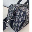 Borse Replica Christian Dior Lingot 26 blu scuro