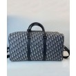 Borsa Christian Dior Lingot 50 blu scuro