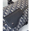 Borsa Christian Dior Lingot 50 blu scuro