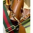 Borsa Replica 1:1 Small Top Handle Con Bamboo 675797 Coffee