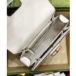 Qualità superiore replica Small Top Handle Con Bamboo 675797 Cream