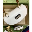 Qualità superiore replica Small Top Handle Con Bamboo 675797 Cream