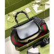 Borsa Small Top Handle Con Bamboo 675797 Nero