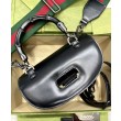 Borsa Small Top Handle Con Bamboo 675797 Nero