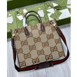 Borsa Tote con jumbo GG 678839 Caffè scuro
