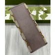 Borsa Tote con jumbo GG 678839 Caffè scuro
