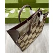 Borsa Tote con jumbo GG 678839 Caffè scuro
