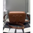 Celine Folco Cuir Triomphe 198263 Caffè