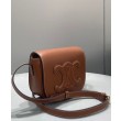 Celine Folco Cuir Triomphe 198263 Caffè