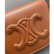Celine Folco Cuir Triomphe 198263 Caffè