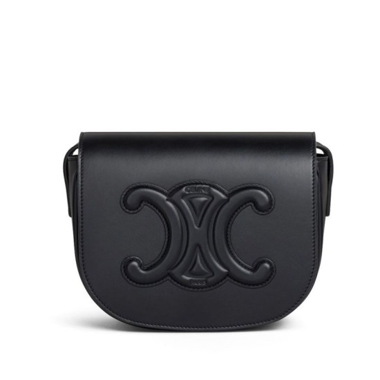 Celine Folco Cuir Triomphe 198263 Nero