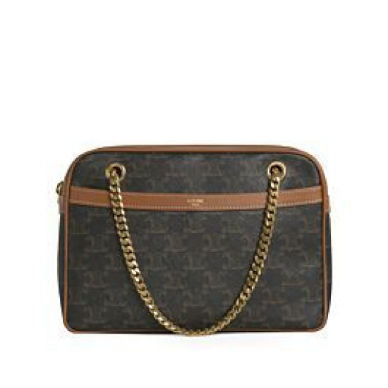 Celine Patapans Medio In Tela Triomphe Marrone Celine Patapans Medio In Tela Triomphe Marrone