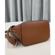 Celine Secchiello Piccolo Cuir Triomphe Coffee