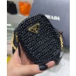 fedele Prada Re-Edition 2005 Borsa in rafia 1BH204 nera