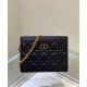Astuccio Christian Dior Caro con cerniera nero Astuccio Christian Dior Caro con cerniera nero