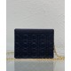 Astuccio Christian Dior Caro con cerniera nero Astuccio Christian Dior Caro con cerniera nero