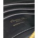 Astuccio Christian Dior Caro con cerniera nero Astuccio Christian Dior Caro con cerniera nero