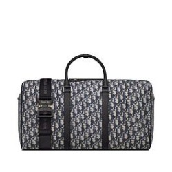 Borsa Christian Dior Lingot 50 blu scuro