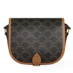 Borsa Replica 1:1 Celine Folco Media Marrone