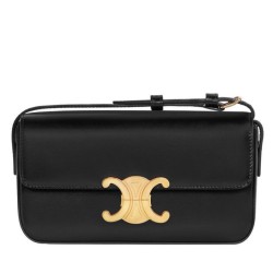 Borse Replica a spalla Celine Triomphe 194143 Nera