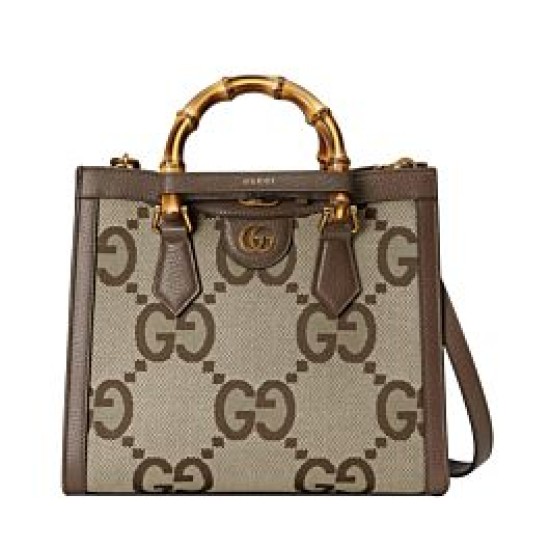Imitazione Imitazioni borse griffate tote piccola Diana Jumbo GG 660195 Caffè scuro Imitazione Imitazioni borse griffate tote piccola Diana Jumbo GG 660195 Caffè scuro