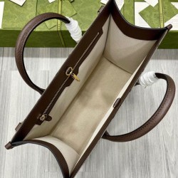 Borsa Tote con jumbo GG 678839 Caffè scuro Borsa Tote con jumbo GG 678839 Caffè scuro