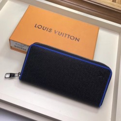 Qualità superiore replica Portafoglio Zippy in pelle Taiga verticale M30569