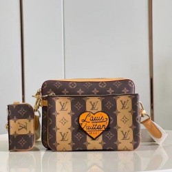 Trio Messenger Bag Monogram Stripes M45965 Trio Messenger Bag Monogram Stripes M45965