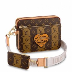 Trio Messenger Bag Monogram Stripes M45965