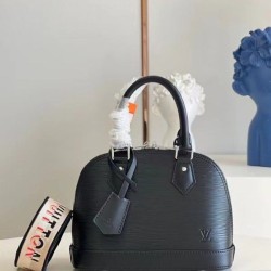 Borsa Epi Alma BB con cinturino jacquard M59217 Borsa Epi Alma BB con cinturino jacquard M59217