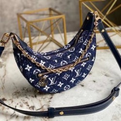 Borsa Loop In Denim Monogram M81166 Borsa Loop In Denim Monogram M81166