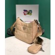 Prada Borsa a spalla imbottita in nylon 1BC151