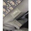 Zaino Christian Dior Saddle blu scuro