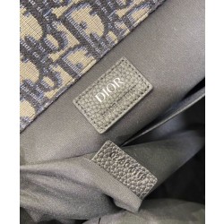 Zaino Christian Dior Saddle blu scuro