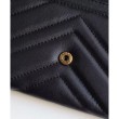 Alta gamma replica Dettagli perfetti GG Marmont continental wallet 443436