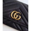 Alta gamma replica Dettagli perfetti GG Marmont continental wallet 443436