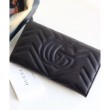 Alta gamma replica Dettagli perfetti GG Marmont continental wallet 443436