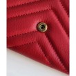 Dettagli perfetti Portafoglio GG Marmont continental 443436 Rosso