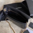 Dettagli perfetti Imitazioni borse griffate nappa YSL Saint Laurent kate 99 nera