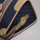 Borsa Gucci media in tela con manico superiore 715666 blu Borsa Gucci media in tela con manico superiore 715666 blu