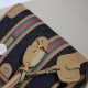 Borsa Gucci media in tela con manico superiore 715666 blu Borsa Gucci media in tela con manico superiore 715666 blu