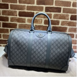 Borsa da viaggio piccola Gucci Ophidia ‎724642 Grigio