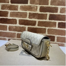 Borsa a tracolla Gucci Horsebit 1955 735178 beige Borsa a tracolla Gucci Horsebit 1955 735178 beige