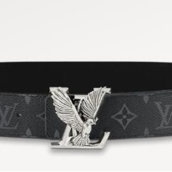 LV Louis Vuitton Dove 40mm Cintura reversibile Monogram Eclipse M0576Q