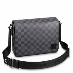 Borsa Louis Vuitton District PM Damier Grafite N42710
