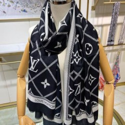 Sciarpa Crosillon da donna LV nera